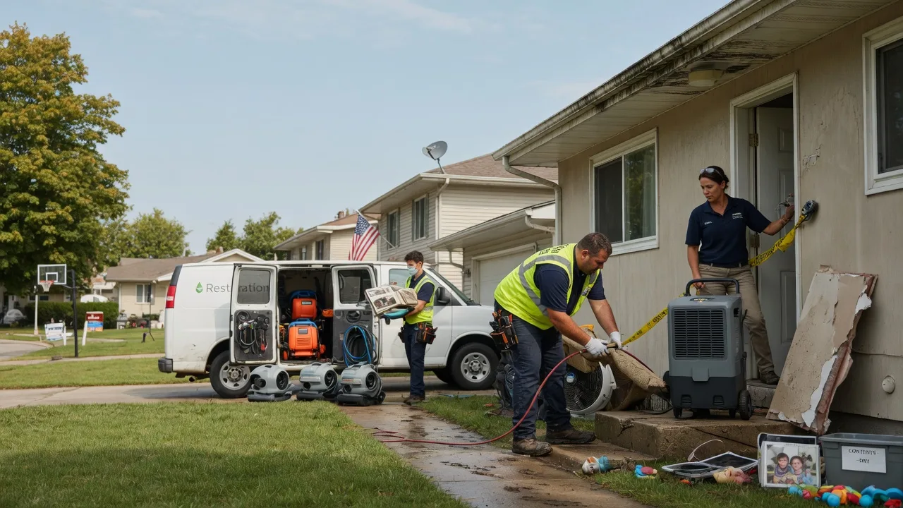 Water Damage Restoration in Summit Lake, WI near me